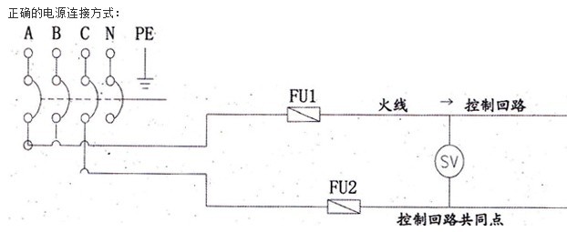 冲床电源连接方式